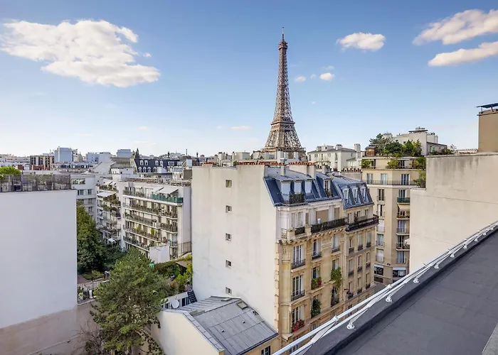 Daire Ecrin De Luxe A La Tour Eiffel Paris