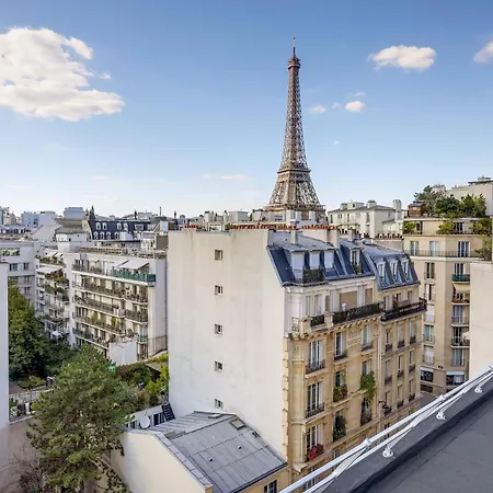 شقة Ecrin De Luxe A La Tour Eiffel باريس